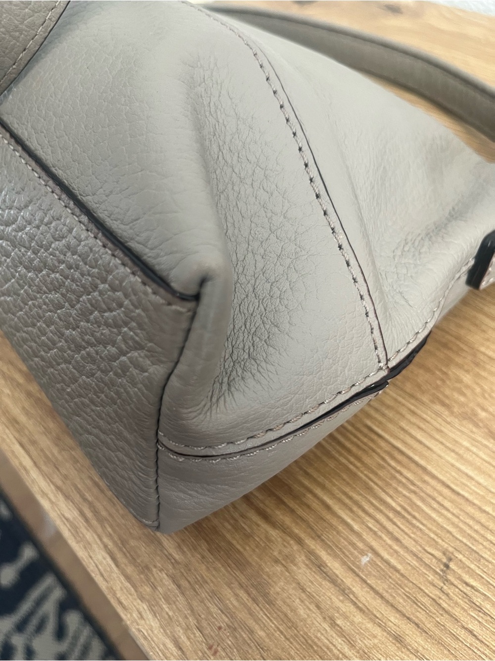 Kate Spade New York Cobby Hill Convertible Crossbody in Gray Beige with Dust Bag - Picture 11 of 16